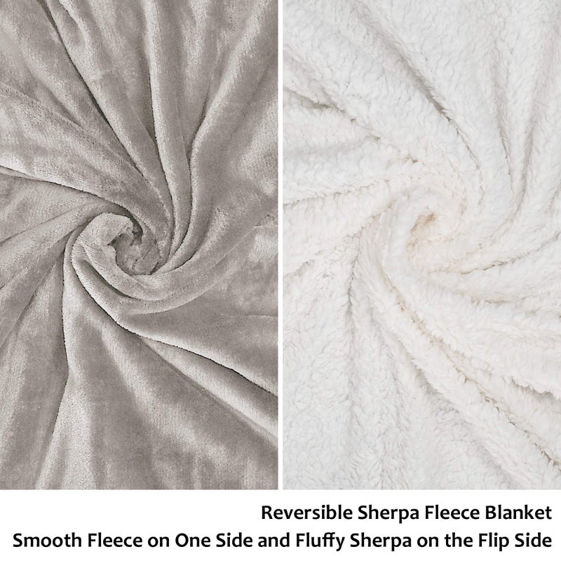 Catalonia Sherpa Wearable Blanket with Sleeves & Foot Pockets for Adult Women Men, Comfy Snuggle Wrap Sleeved Throw Blanket Robe, Gift Idea, Camel - Image 5